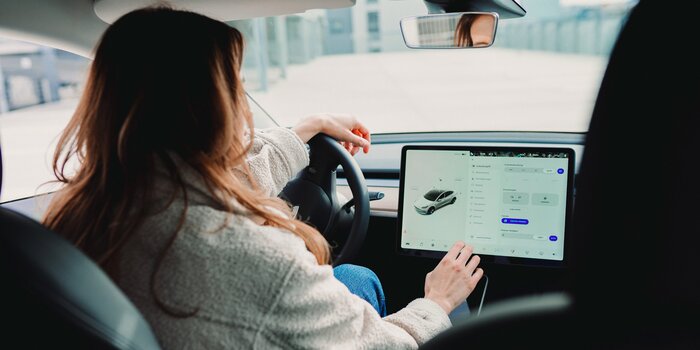 Dashboard of a vehicle
