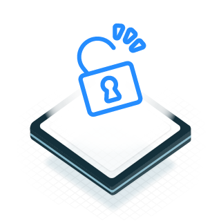 A lock that opens up